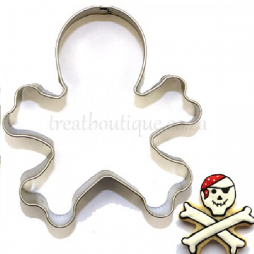COOKIE CUTTER SKULL&BONES 8*8CM COOKIE CUTTER SKULL&BONES 8*8CM